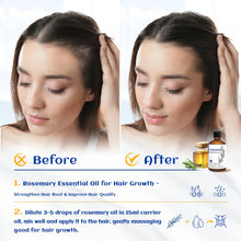 Load image into Gallery viewer, Rosemary Essential Oil for Hair Care, Diffuser, Massage, Add to Shampoo, Conditioner-100Ml
