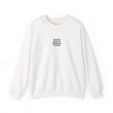 Load image into Gallery viewer, My Past Does Not Define My Future — Radiant Haven Crewneck Sweatshirt
