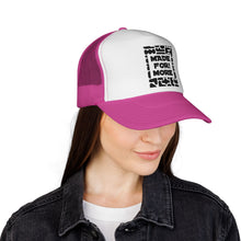 Load image into Gallery viewer, Made For More Retro Block Logo Mesh — Radiant Haven Hat

