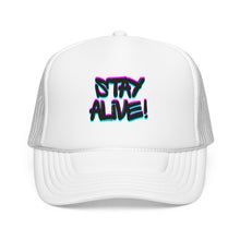 Load image into Gallery viewer, Stay Alive Trucker Hat – Radiant Haven
