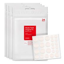 Load image into Gallery viewer, Acne Pimple Patch (96) Absorbing Hydrocolloid Original 3 Size Patches for Blemishes and Zits Cover, Spot Stickers for Face and Body, Not Tested on Animals
