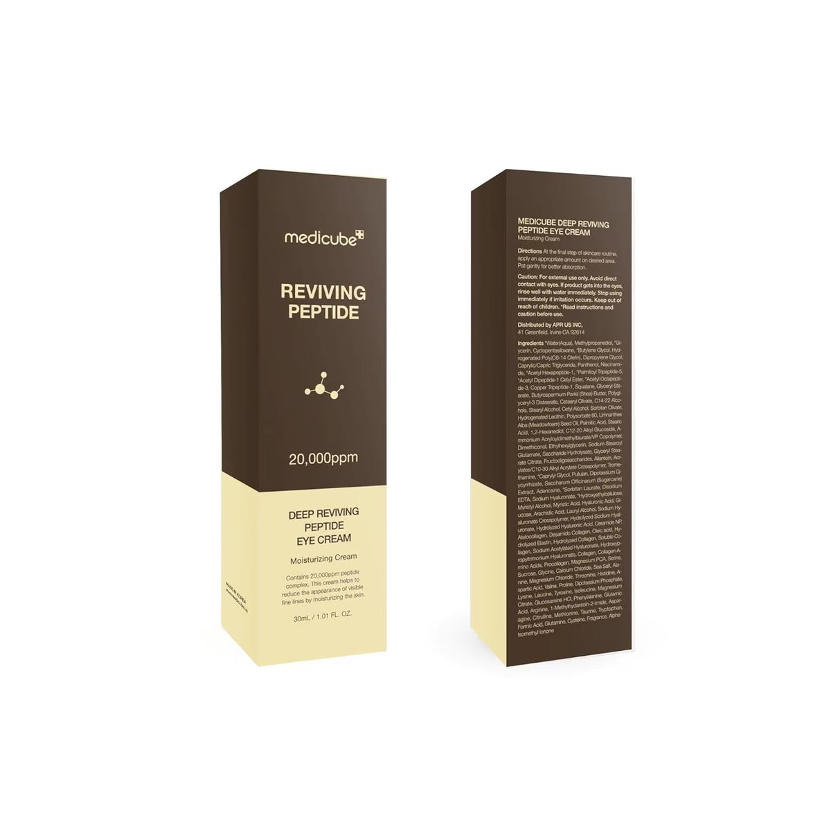 Medicube Private Label Daily Eye Serum Cream Caffeine Moisturizing Skincare for Dark Circles Eyelids Eye Serum