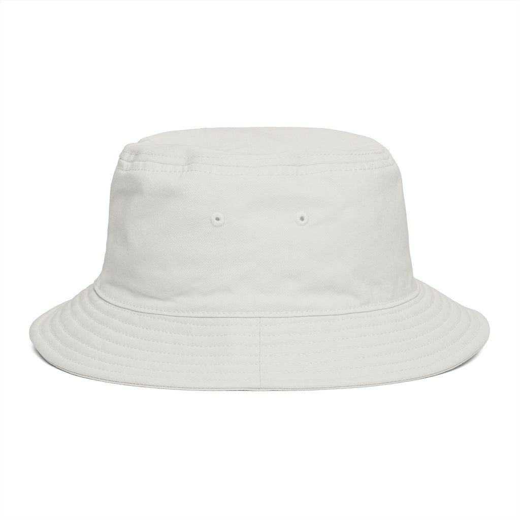 Minimal Monogram Bucket Hat — R|I Embroidered Rust Fashion Hat