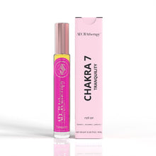 Load image into Gallery viewer, Chakra 7 Tranquility Roll On Perfume Oil by Auratherapy
