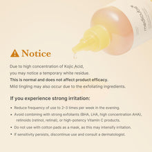 Load image into Gallery viewer, Kojic Acid Turmeric Smoothing Toner for Face &amp; Body | Lightweight Toner for Balancing Uneven Skin Tone &amp; Texture | Niacinamide, Glycolic Acid for Clear Glass Skin | 8.45 Fl.Oz
