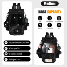 Load image into Gallery viewer, Women Backpack Purse Waterproof Nylon Anti-Theft Rucksack Lightweight Shoulder Bag

