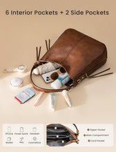 Load image into Gallery viewer, Hobo Crossbody Bags for Women Designer Faux Leather Hobo Handbags Retro Large Size Shoulder Bag Bucket Purse
