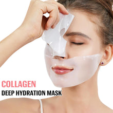 Load image into Gallery viewer, Collagen Face Masks – Deep Hydrating &amp; Firming Overnight Hydrogel Mask, Anti-Wrinkle Lifting, Real Collagen Infused for Plump Skin (4 Pcs)
