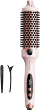 Load image into Gallery viewer, Transform Your Hair with the Wavytalk 1.5 Inch Thermal Brush - Achieve Salon-Quality Blowouts Effortlessly in Sakura Pink
