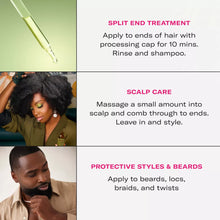 Load image into Gallery viewer, Mielle Organics Rosemary Mint Scalp &amp; Strengthening Hair Oil - 2 Fl Oz: Phthalate-Free, Paraben-Free, for All Hair Types
