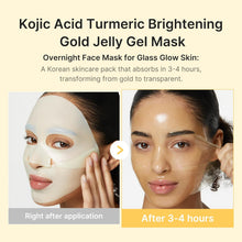 Load image into Gallery viewer, Medicube Jelly Gel Mask with Brightening Kojic Acid Turmeric | Overnight Face Ma
