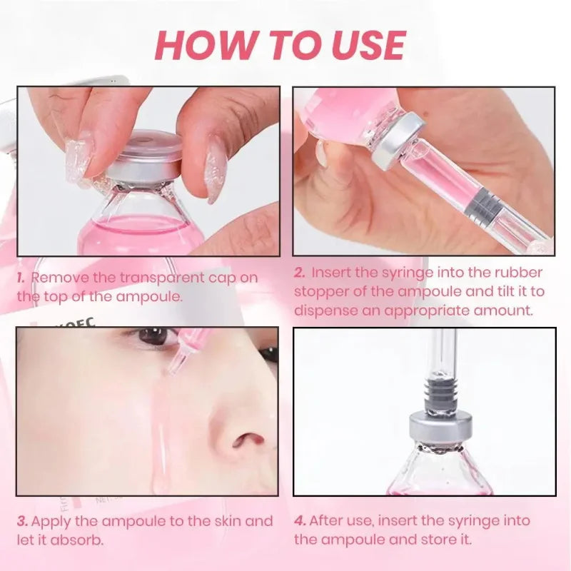 Revitalize Your Skin with Peptide Intensive Lifting Ampoule - Deep Collagen Face Firming Serum for Glass Skin Hydration