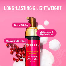 Load image into Gallery viewer, Omegranate &amp; Honey Curl Defining Mousse with Hold
