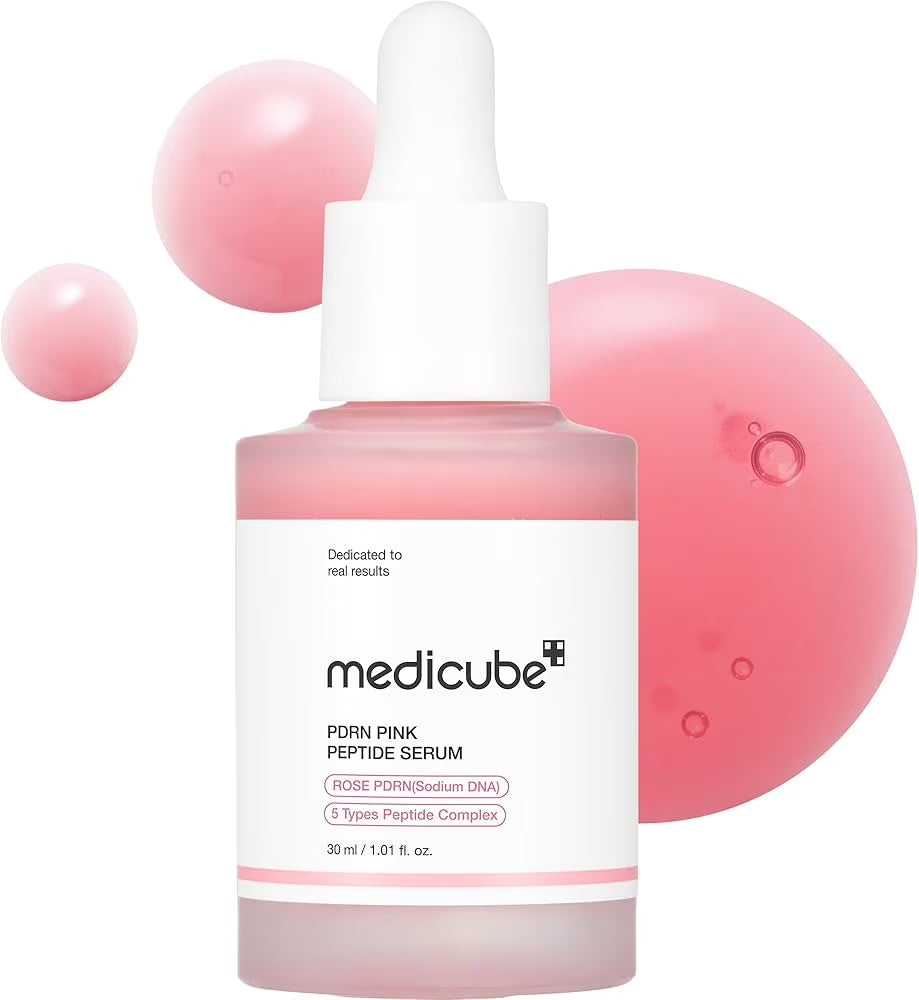 Revitalize Your Skin with PDRN Pink Peptide Serum - Powerful Regenerating Face Serum for All Skin Types - 1.01 Fl Oz