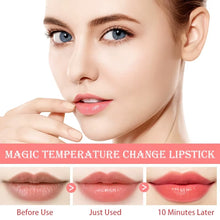 Load image into Gallery viewer, Experience the Magic of Crystal Flower Jelly Lipstick: Long-Lasting, Nourishing Lip Balm with Temperature Color Change!
