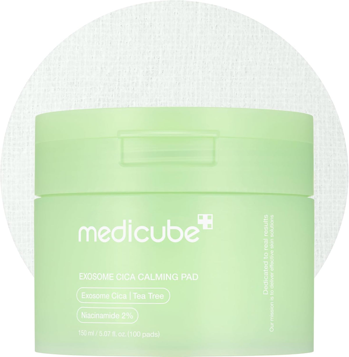 Toner Pads Exosome CICA Tea Tree Calming Toner Pad for Sensitive Skin | Centella Asiatica for Redness, Breakouts | Low-Irritating & Hydrating Care | Korean Skincare, 100 Pads (1 Pack)