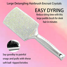 Load image into Gallery viewer, Hair Hot Tools Set Rhinestone Flat Iron Heating Comb Hair Blow Dryer Set Beauty Hair Hot Tools Set for Hair Stylist
