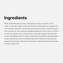 Load image into Gallery viewer, Kojic Acid Turmeric Smoothing Toner for Face &amp; Body | Lightweight Toner for Balancing Uneven Skin Tone &amp; Texture | Niacinamide, Glycolic Acid for Clear Glass Skin | 8.45 Fl.Oz
