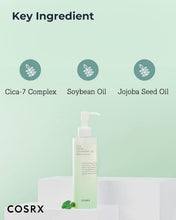 Load image into Gallery viewer, Pure Fit Cica Cleansing Oil, 6.76 Fl. Oz / 200Ml | Light Weight Oil Purifying Centella for Sensitive Skin | CICA-7 Complex, Jojoba Seed Oil
